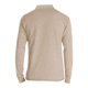 thumbnail image 5 of Men's Spring And Autumn Solid Color T-shirt Lapel 3 Button Open Placket Button Long Sleeved Top 3XL, 5 of 5