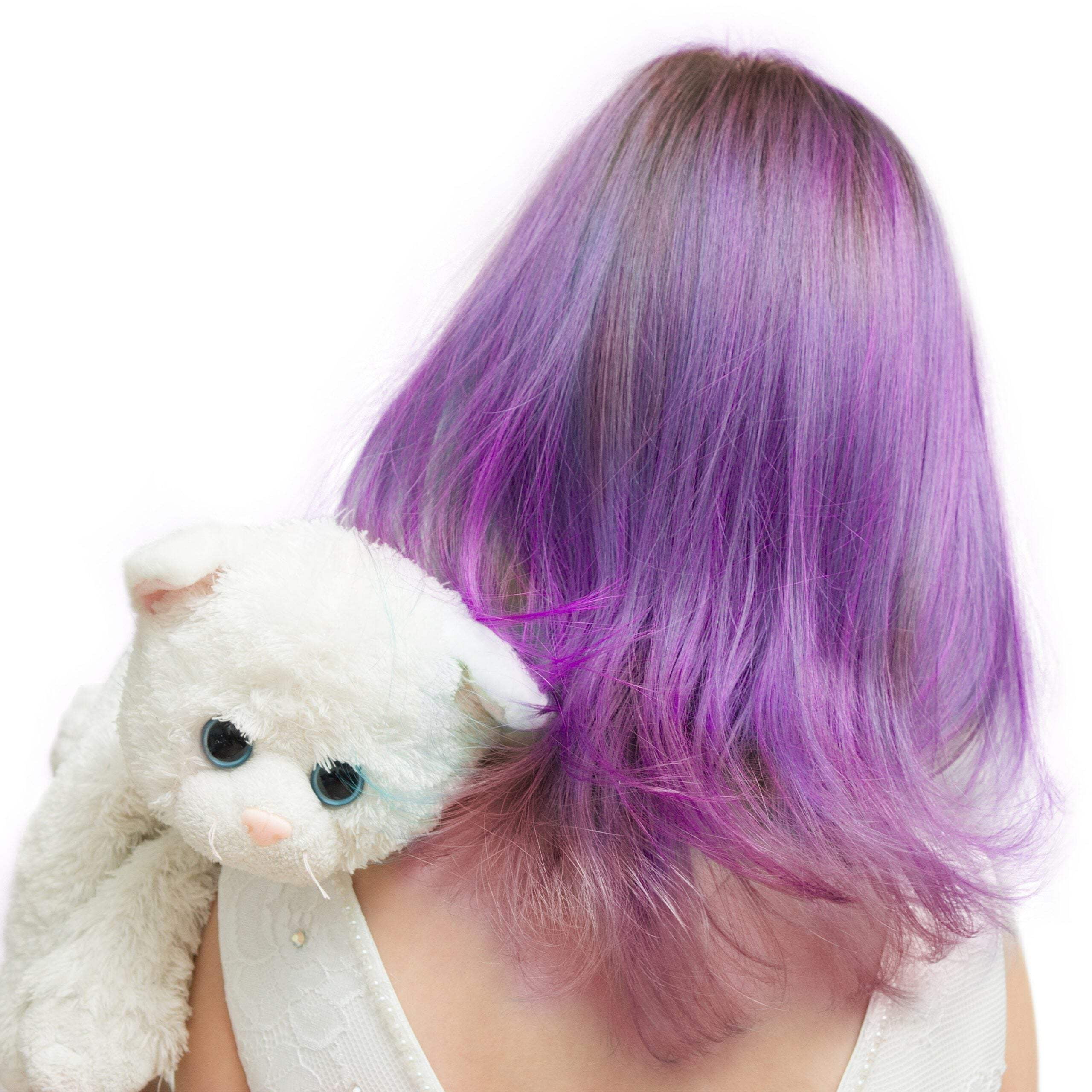 Piggy Paint Purple Hair Color & Conditioner – 2-in-1 Kids Temporary Hair Color