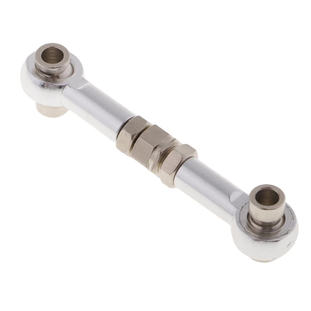 Varillaje de dirección del coche RC varilla de tracción de de dirección de aluminio para hsp 94122 94123 1/10 rc car