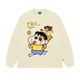 thumbnail image 3 of Suéter Kawaii Crayon Shin-chan dibujos animados Anime Y2K chica picante algodón manga larga moda suelta Casual deportes pareja Top otoño, 3 of 4