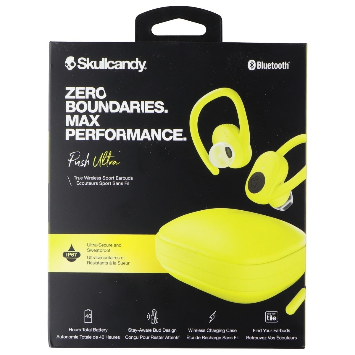 Skullcandy Push Ultra True Wireless Bluetooth Earbuds in Skullcandy Push Ultra True Wireless Bluetooth Earbuds in