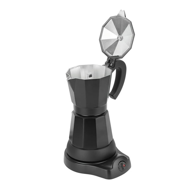 Cafetière Moka, Machine à Expresso Électrique 300ml Portable pour Bureau pour Maison