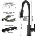 Better Homes & Gardens Elmont Pull Down Kitchen Sink Faucet with Soap
