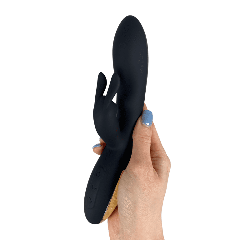 V For Vibes Agrippina - Waterproof Rabbit Vibrator, Black Rabbit Sex Toy