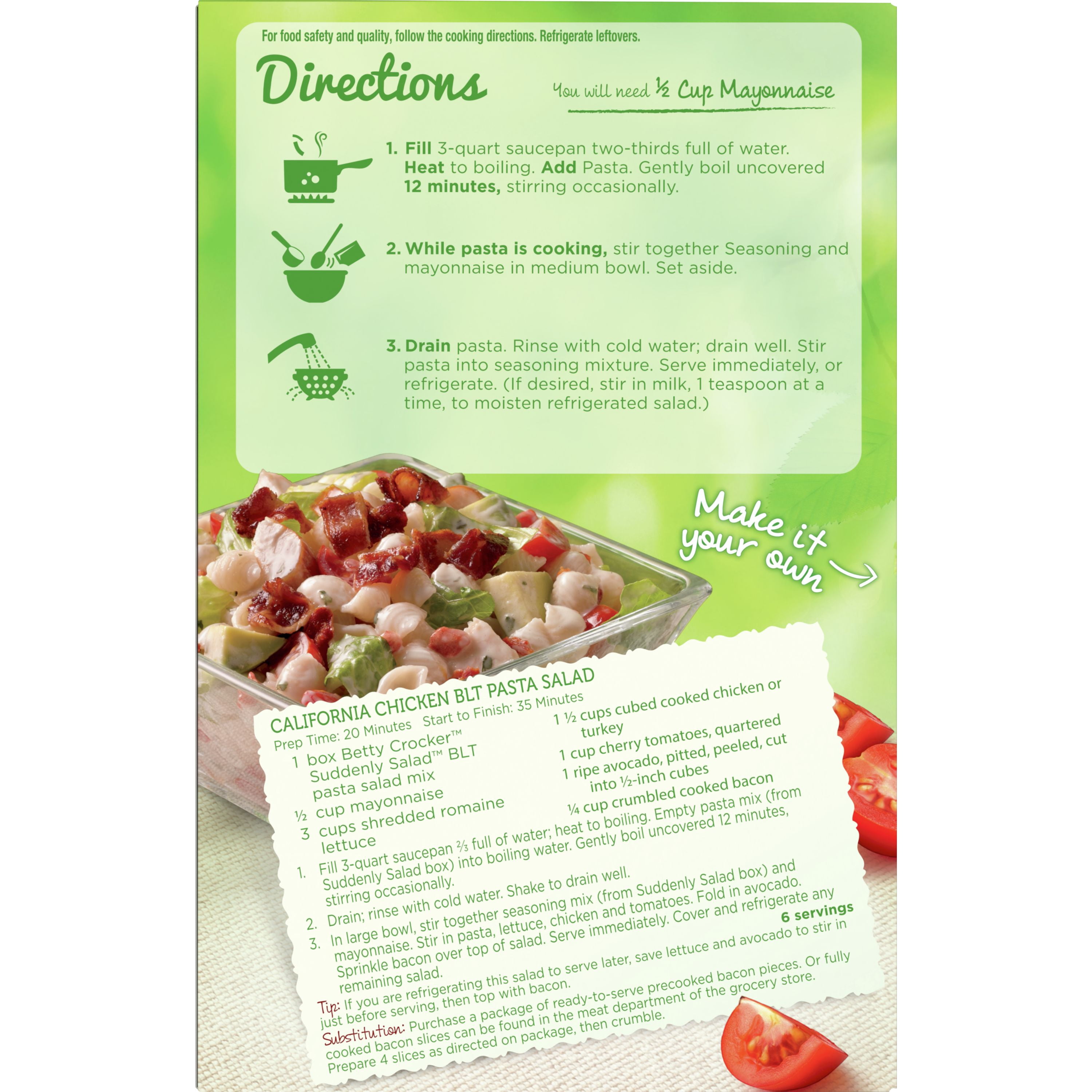 (4 pack) Suddenly Salad BLT Pasta Salad