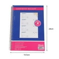 thumbnail image 5 of Yanerim Receipt Book Carbonless Copy Paper Smooth Writing Clear Print 200 Sets 2 Parts Consecutively Numbered Spiral Bound Money and Rent Receipt Book, 5 of 7