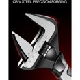 thumbnail image 3 of Llave inglesa ajustable universal profesional para tuerca de 6", 3 of 5
