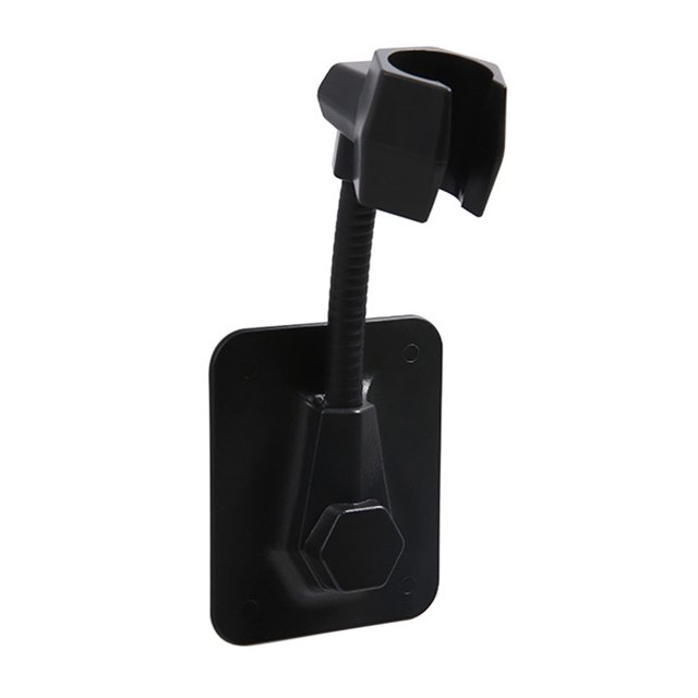 Soporte de pared sin taladro para baño, adhesivo y portátil, soporte universal ajustable para cabezal de ducha