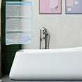 thumbnail image 4 of Raindrops Hanging Shower Bag Quick Dry Bath Storage Blue 1Pcs For Bathroom Use, 4 of 6