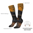 thumbnail image 4 of Sigee Rustic Cabin Autumn Forest for Socks for Men Women Socks Stocking Compression Socks, 4 of 6
