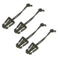 thumbnail image 1 of 4Pcs Sac à Dos Boucle Imperméable Forte Charge Portant Anti-Perdue Attache Mousqueton Résistant à la Déchirure Clip de Fixation pour l'Extérieur, 1 of 12