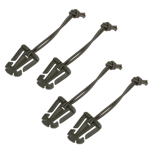 4Pcs Sac à Dos Boucle Imperméable Forte Charge Portant Anti-Perdue Attache Mousqueton Résistant à la Déchirure Clip de Fixation pour l'Extérieur