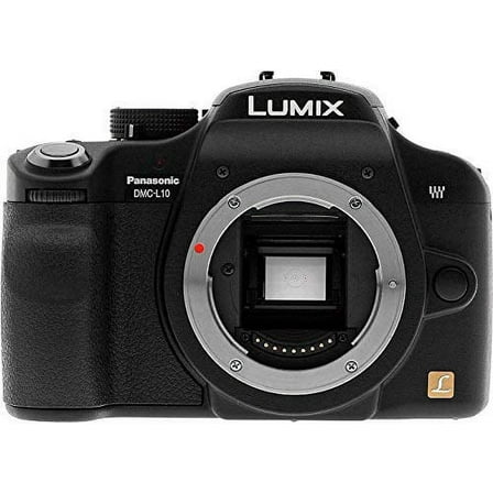 Panasonic DMC-L10 10.1MP Digital SLR Camera (Body Only) (International Model) No Warranty