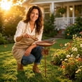 thumbnail image 5 of 2-in-1 Metal Bird Bath & Feeder with Ground Stake, Weatherproof Garden Bird Waterer and Seeds Dispenser for Outdoor Courtyard, 5 of 8