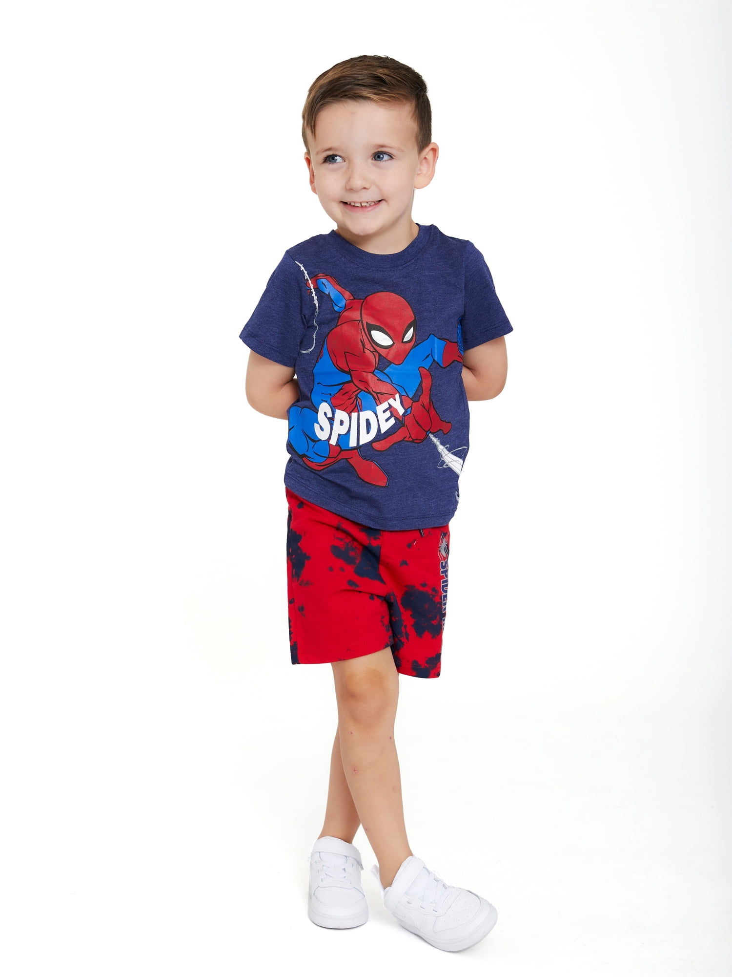 Spiderman Toddler Boy 5-Piece Outfit Set, Sizes 12M-5T