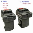 thumbnail image 3 of Adapter Converter LED Light Use For Makita BL1830 18V Li-ion Battery On For Makita 18V Electric Power Tool, 3 of 9