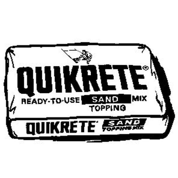 Bolsa de concreto Sand Mix Quikrete, 18 kg, gris, 40 libras
