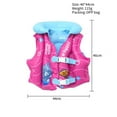 thumbnail image 4 of Hienoo Boys Girls Flotation Aid Life Jacket Lightweight Swimwear Inflatable Vest for Kids, 4 of 4