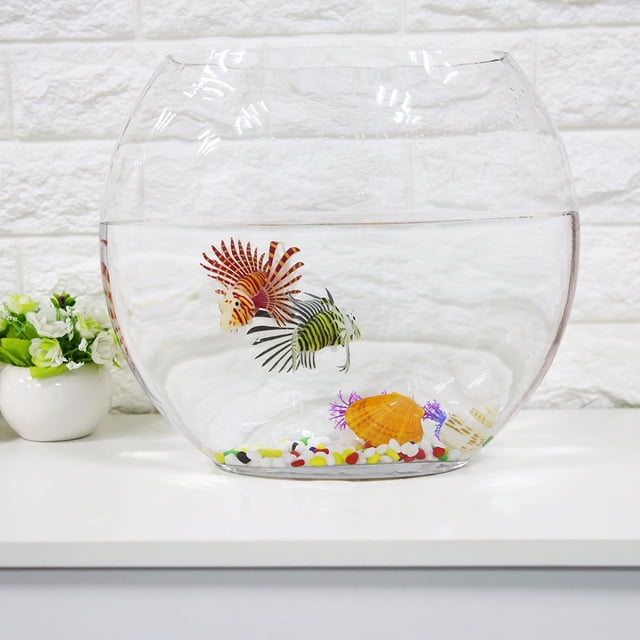Animal de simulación de tanque NikouMX pecera de silicona decoración de pecera falsa