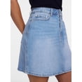 thumbnail image 5 of Scenario Women's Denim Mini Skirt, Sizes 0-20, 5 of 6