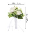 thumbnail image 4 of Wedding Bridal Bouquet Artificial Flower Bouquet Beautiful Bridal Holding Flower, 4 of 8