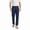 Navy Blue, variant on MASKERT Men's Dress Pants-Classic Fit Flat Front Work Dress Pants 29" Stretch Casual Pants Lightweight with Pockets Black