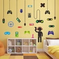 thumbnail image 2 of Game Room Wall Mounted Video Game Console Wall Vinyl Game Zone Loading Wall Stickers, 2 of 5
