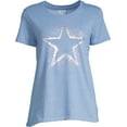 thumbnail image 2 of EV1 from Ellen DeGeneres Womens' Star Crew Tee, 2 of 7