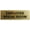 Brushed Gold, variant on Signs ByLITA Basic Employee Break Room Sign | Easy Installation | Durable Wall or Door Sign (Black) - Small