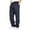 Navy, variant on kamemir Baseball&nbsp;Pants Men Casual Loose Fit Elastic Drawstring Waist Summer Beach Pants (Black,S)