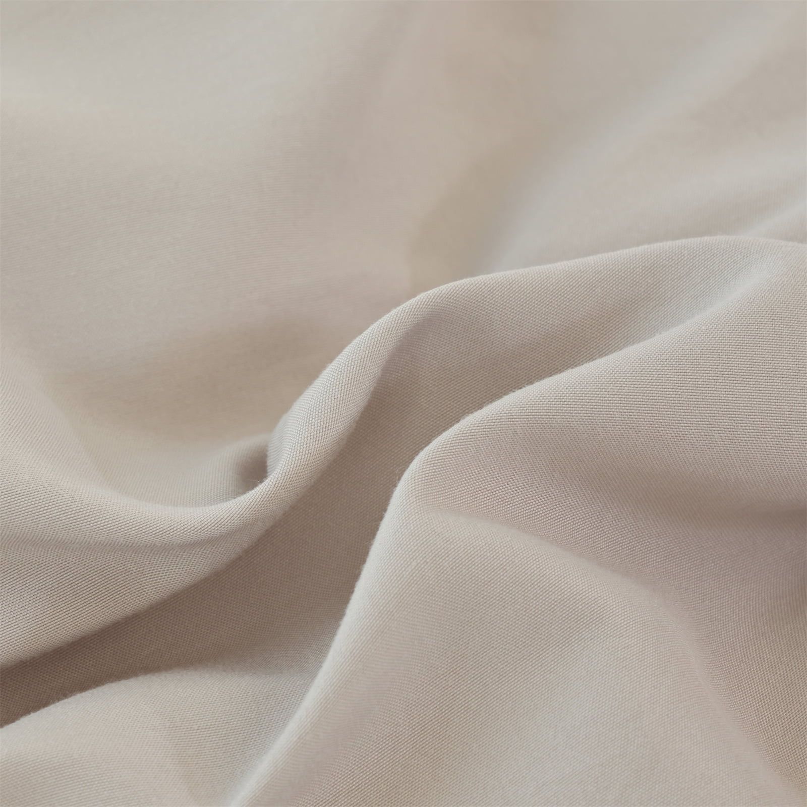 SPRINDAY King Size Comforter Set For Adult, 3 Piece Ruffle Oatmeal Bedding Comforter Set All Season
