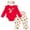 Winnie the Pooh Red, variant on Disney Winnie the Pooh Baby Girls' Christmas Bodysuit and Leggings Set Red