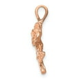 thumbnail image 2 of 14k Rose Gold Rose-Gold Rose Charm, 2 of 4