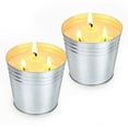 thumbnail image 4 of YOHAVEN Citronella Candle 2 Pack Large Bucket Soy Wax Candle, Three Wick Mosquito Repellent Candle with Relaxing Aroma for Bedroom Patio Sleep Indoor Party Decor, 4 of 9