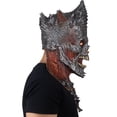 thumbnail image 2 of Máscara King Raper Fire Diabólico Terror Halloween Demonio Color Rojo Ghoulish productions Mascara Completa, 2 of 5