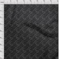 thumbnail image 4 of oneOone Georgette Viscose Black Fabric Abstracts Craft Projects Decor Fabric Printed By The Yard 42 Inch Wide, 4 of 5
