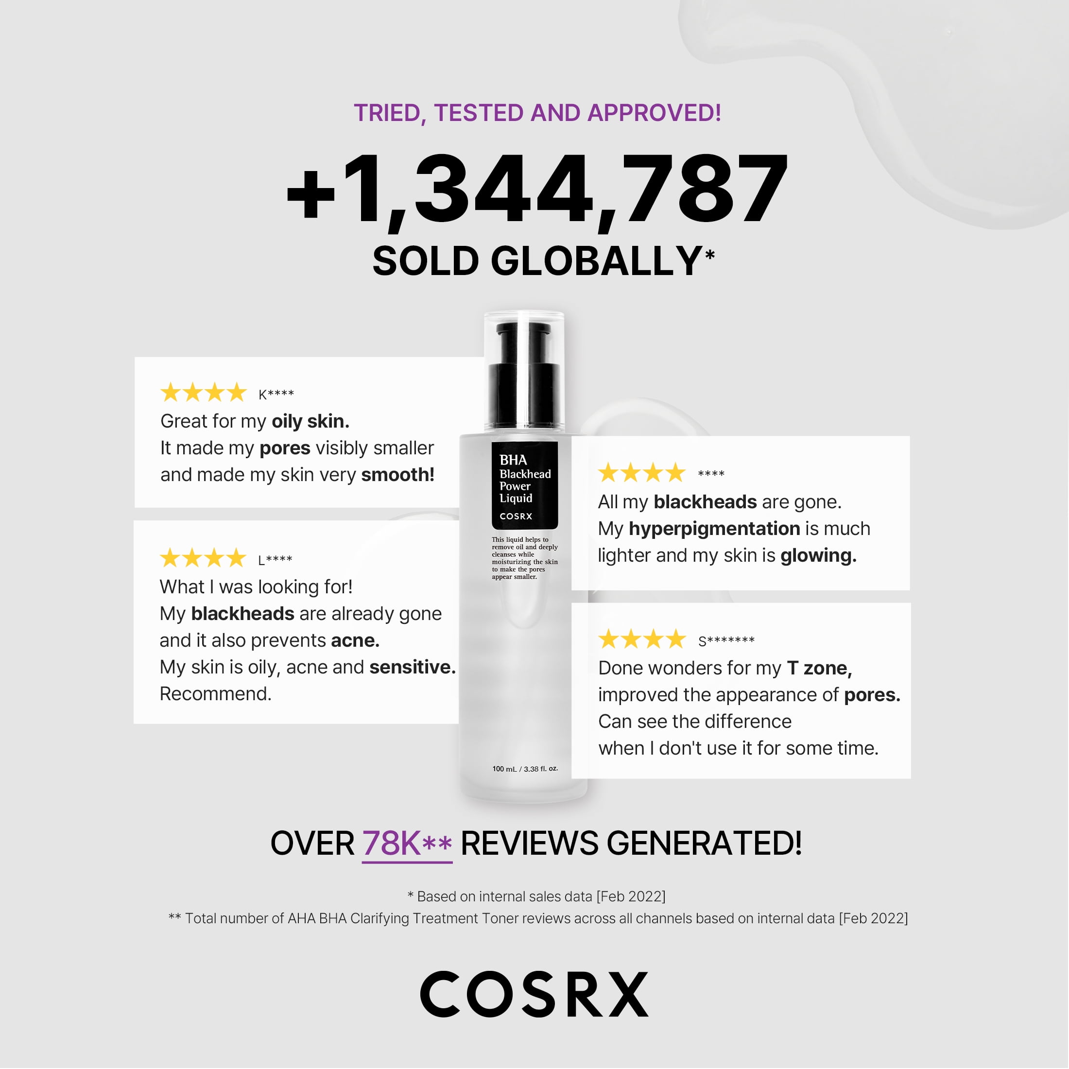 COSRX BHA Blackhead Power Liquid (3.38 fl.oz)
