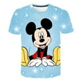 thumbnail image 2 of Lindas camisetas de Mickey Mouse para niña, camiseta de dibujos animados para niñas, camisetas, ropa para niños, ropa para niños, serie de Disney, Top informal Tees6T Gao Jinjia LED, 2 of 2