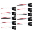 thumbnail image 4 of Interruptor Redondo de 12V SPST 2 Pines Zulema 10 Uds, 4 of 8