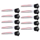 thumbnail image 3 of 10 Uds reemplazo 12V interruptor basculante redondo Spst 2 pines 2 posiciones 20mm accesorio precableado para automoción RV ligero, 3 of 8