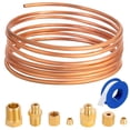 thumbnail image 1 of Kit de Tubos para Medidor de Presión de Aceite de 72 Pulgadas, Juego de Tubos de Cobre con NPT de 1/4 Pulgadas X 1/8 Pulgadas, NPT Macho de 1/8 Pulgadas, 1 of 6