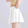 thumbnail image 7 of Girls Tennis Skirt High Elastic Waist Quick Dry Athletic Skirts Casual Golf Workout Sports Active A-Line Mini Skort, 7 of 7