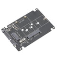 thumbnail image 4 of Adaptador M.2 NGFF/MSATA a SATA 3.0 Convertidor SSD a SATA Placa lectora Equipo informático, 4 of 14