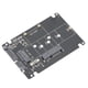 thumbnail image 2 of Adaptador M.2 NGFF/MSATA a SATA 3.0 Convertidor SSD a SATA Lector de placa Equipo informático, 2 of 12