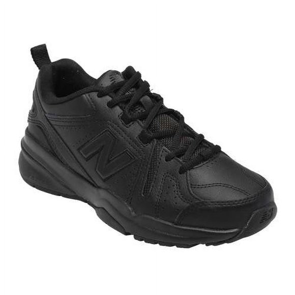 New Balance Women's 608 V5 Casual Comfort Cross Trainer, Black/Black, 7.5 M US