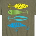 thumbnail image 3 of Instant Message - Fishing Lures - Toddler And Youth Short Sleeve Graphic T-Shirt, 3 of 6