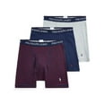 thumbnail image 1 of Polo Ralph Lauren Mens Classic Fit Cotton Boxer Brief 3-Pack Style-RCBBP3, 1 of 2