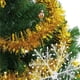 thumbnail image 3 of Guirnaldas de oropel metálicas de 30 m Rojo Plata Oropel brillante Decoración del árbol de Navidad Guirnaldas gruesas para decoraciones de banquetes de boda de Navidad Adepaton WLJ-2279, 3 of 5
