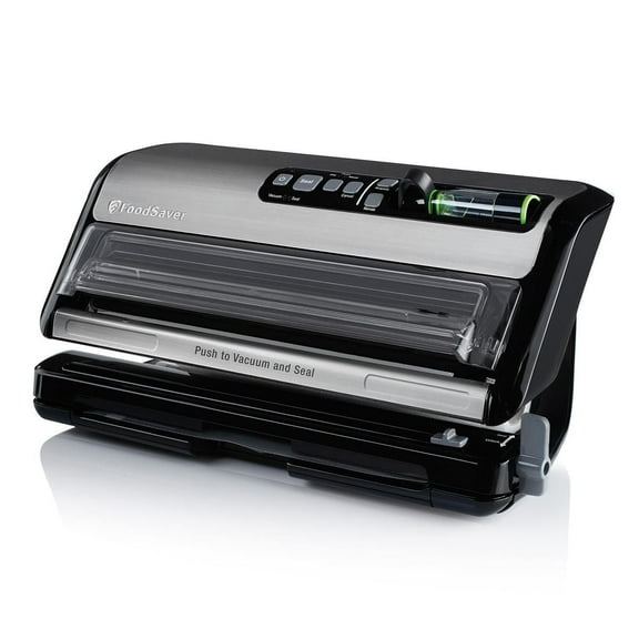 Système de scelleuse sous vide deux en un et trousse de démarrage FoodSaver série FM5000