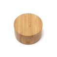thumbnail image 3 of Lipper International 8839 Caja De Especias Dividida En Madera De Bambú Con Cubierta Giratoria, 4,75 Pulgadas De Diámetro X 2,75 Pulgadas De Altura, 3 of 4